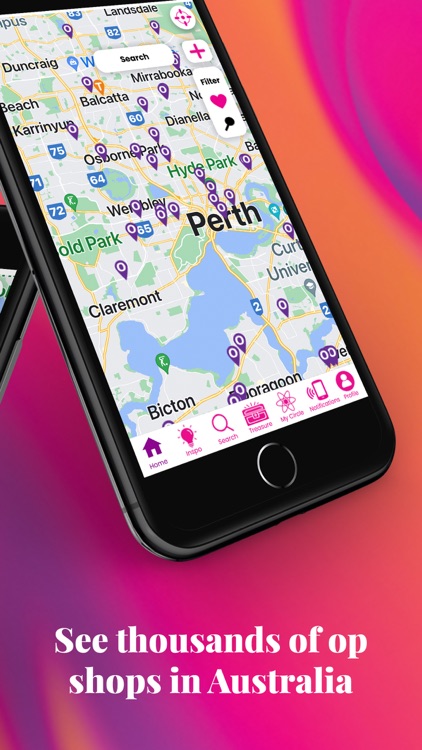 Savi: op shop finder