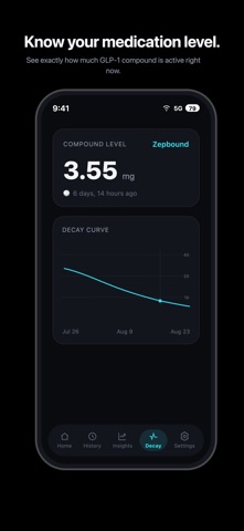 WeLose: GLP-1 Weight Tracker Screenshot 2 of 5