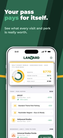 Lanyard: Annual Pass Companion screenshot