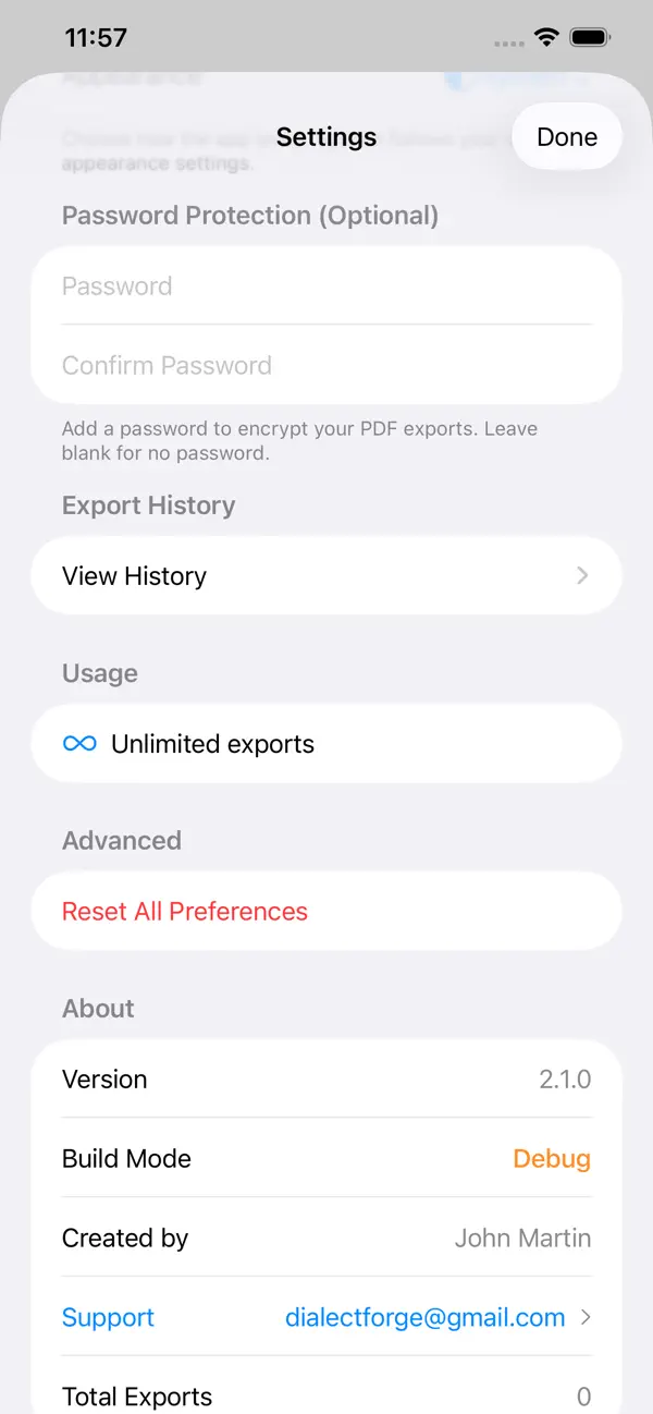 #4. Quick Export (iOS) Ved: JOHN DEAN MARTIN