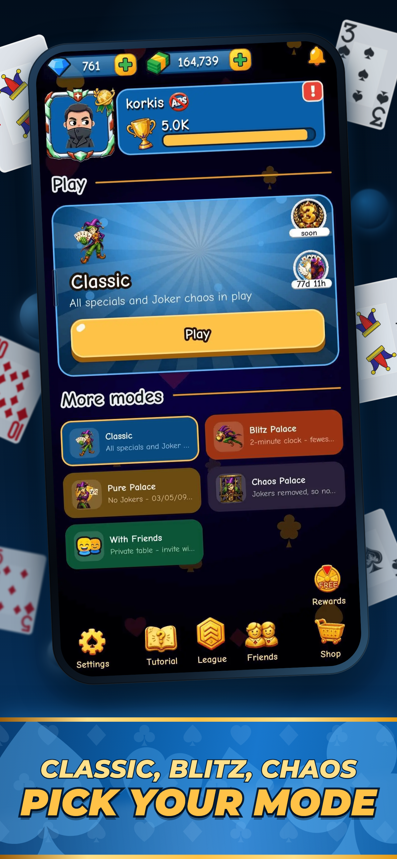 S******d: Palace Card Game screenshot 5