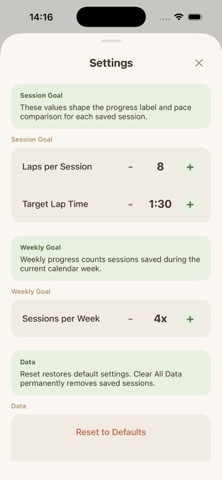 Velos Path: Athletic Chrono Screenshot 3 of 3