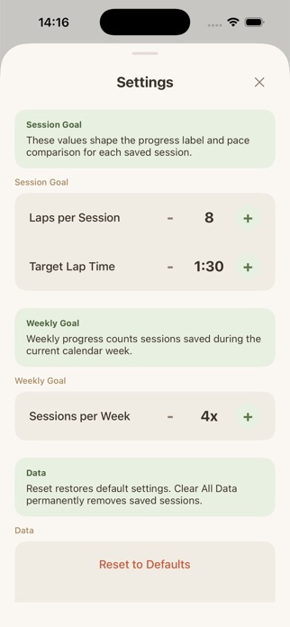 Velos Path: Athletic Chrono Screenshot 3 of 3