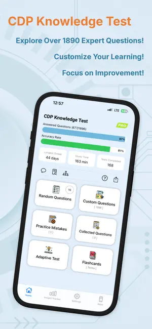 CDP Knowledge Test screenshot 1
