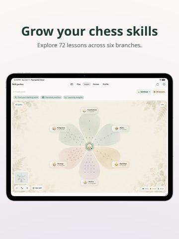 Pawnpetal Chess: Play & Learn screenshot