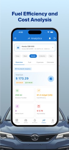 Vehico - Vehicle management iPhone screenshot