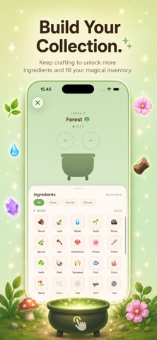 Craftopia: Magic Combine Items iPhone screenshot