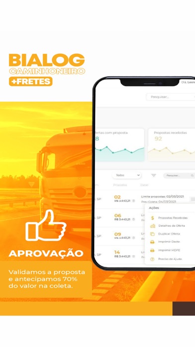 Bialog Caminhoneiro Screenshot
