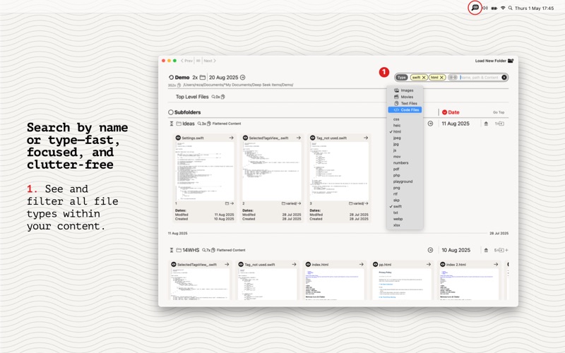 App screenshot
