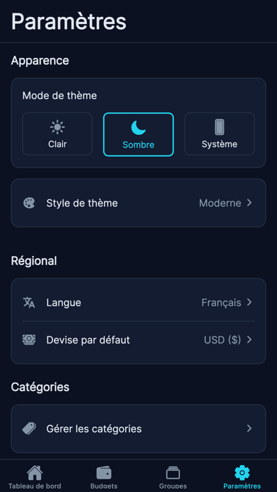 Screenshot #1 pour Budget0