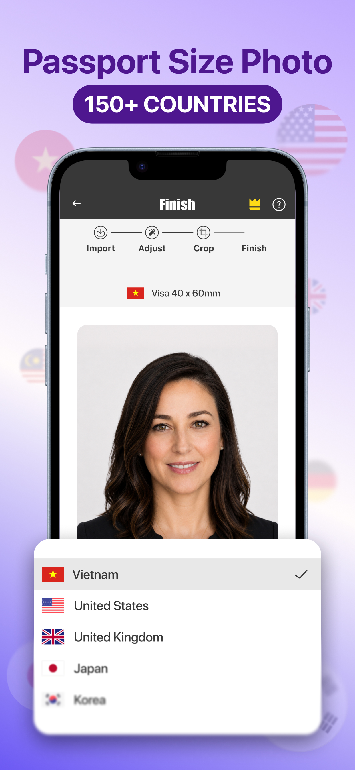 Passport Photo: Photo Booth screenshot 2
