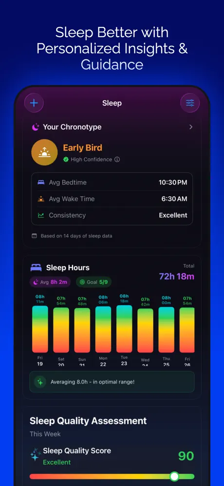 FitRest 睡眠与健康追踪 应用截图