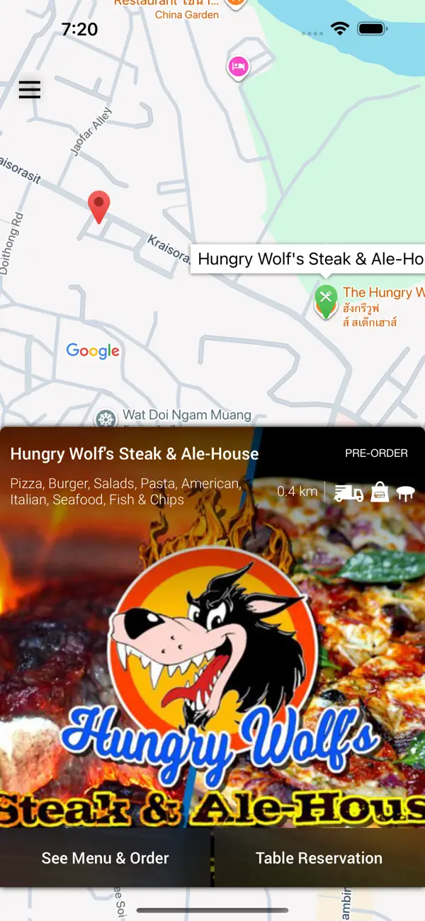Screenshot #2 pour Hungry Wolf's Restaurant