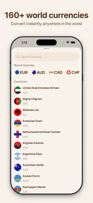 Currency Converter Widget LVRN screenshot 4