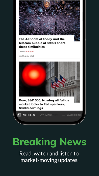 MarketWatch - News & Data Screenshot