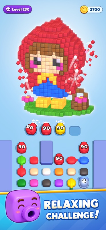 Shoot a Cube Puzzle! screenshot 1