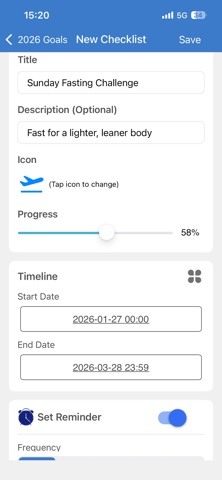 LifeList One Screenshot 2 of 6