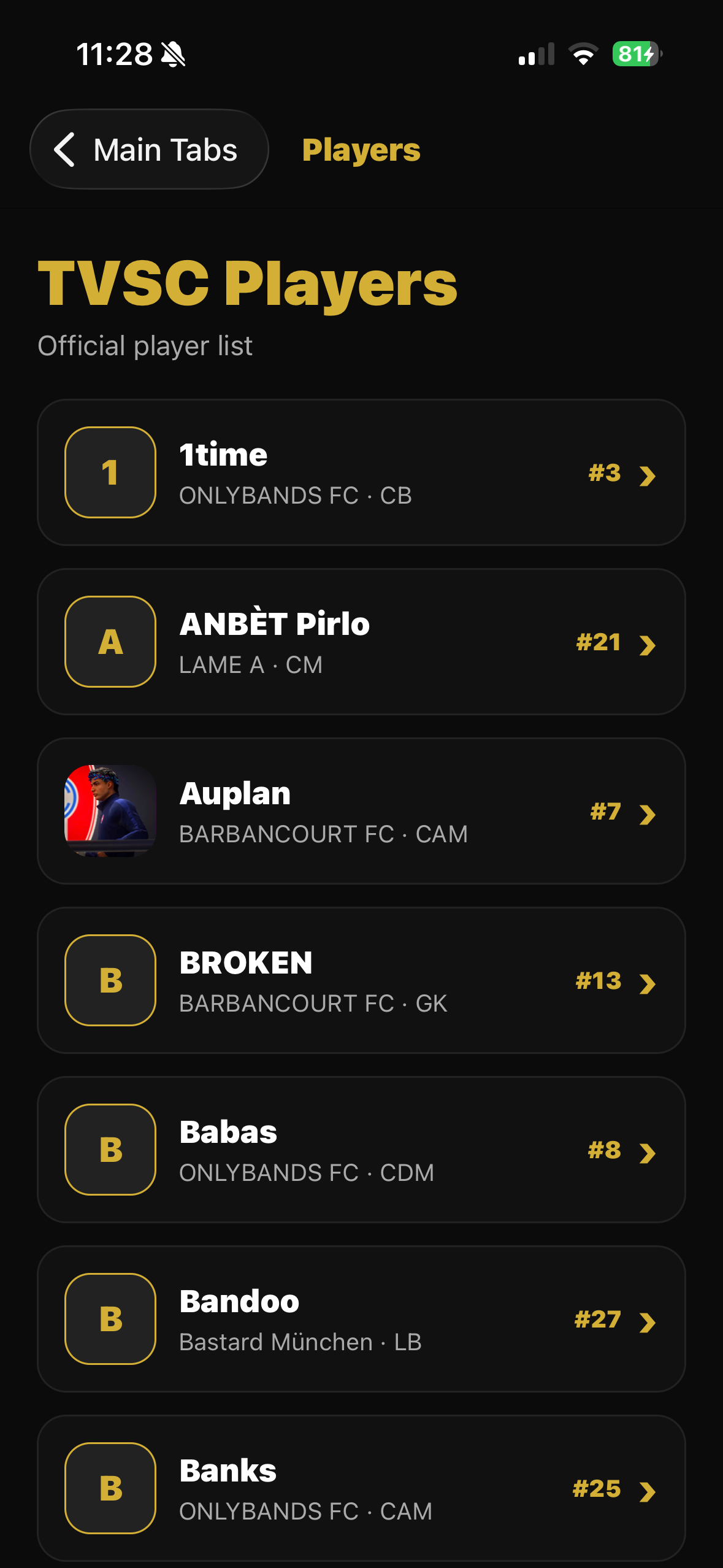 TVSC LEAGUE screenshot 9