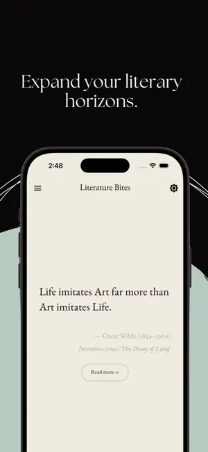 Literature Bites screenshot 1
