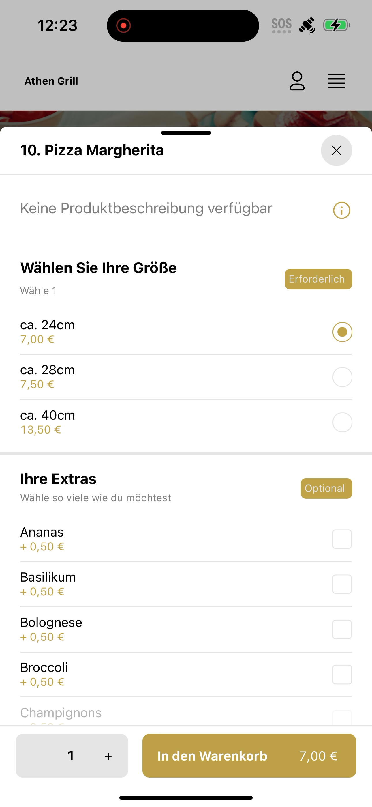 Athen Grill Bielefeld screenshot 7
