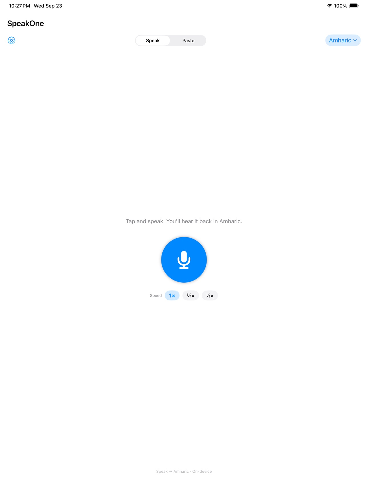 Screenshot 8 of SpeakOne: Speak & Translate