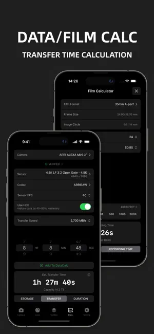 DPBOX:Cam&Lens Specs,Data Calc screenshot 4