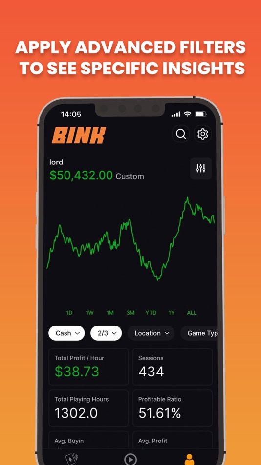 #4. Bink Poker Bankroll Tracker (iOS) 由: Heater LLC