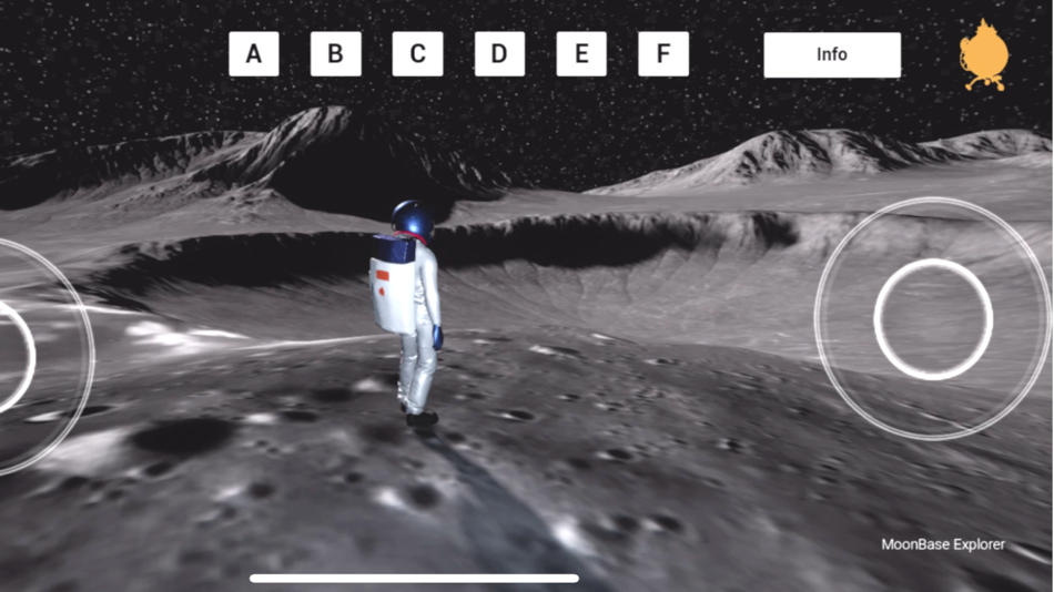 #1. MoonBase Explorer (iOS) 由: Olivier Boisard