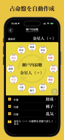六星占い のスクリーンショット
