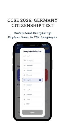 LID Einburgerungstest screenshot