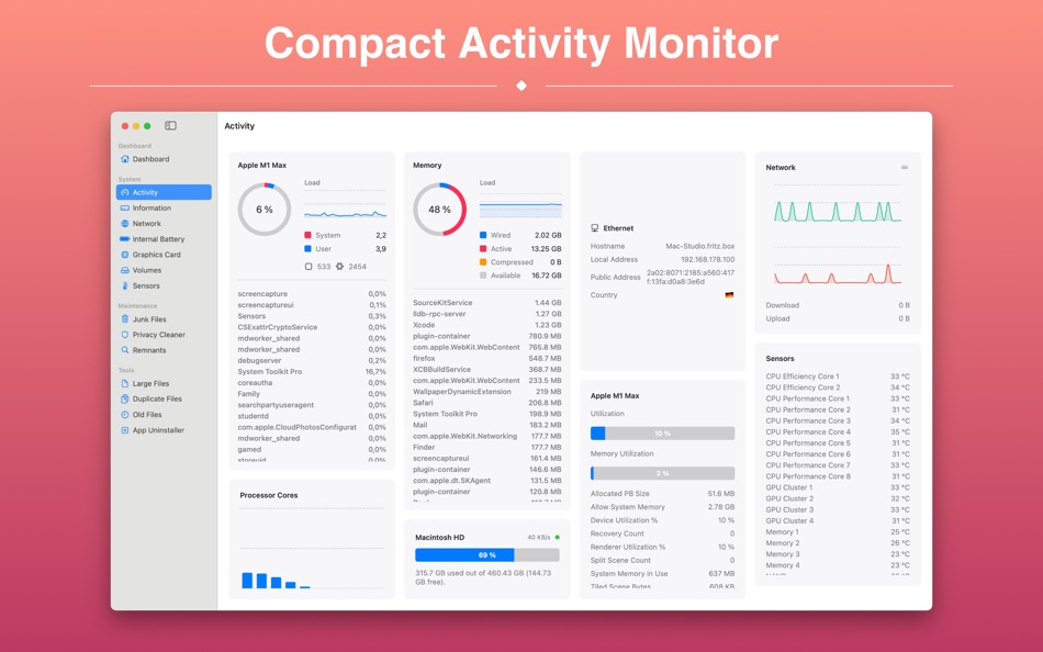 #2. System Toolkit Pro (macOS) 由: Sascha Simon