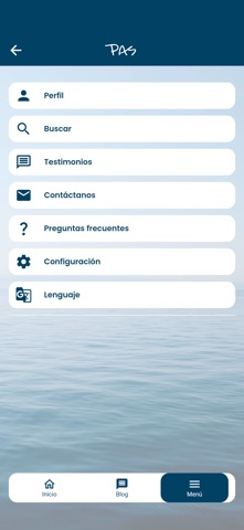 PAS App screenshot