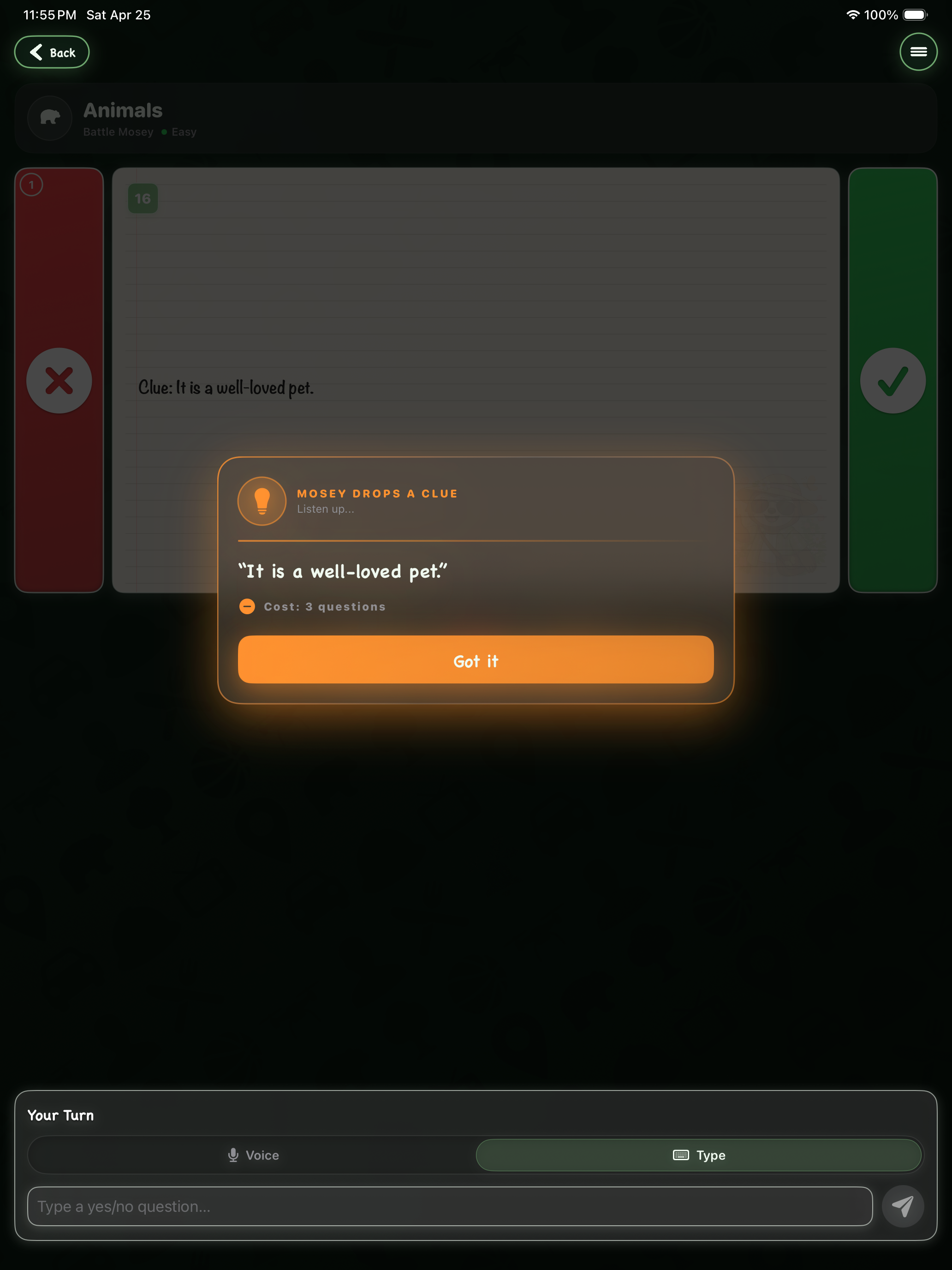 20 Questions: Word Trivia Game