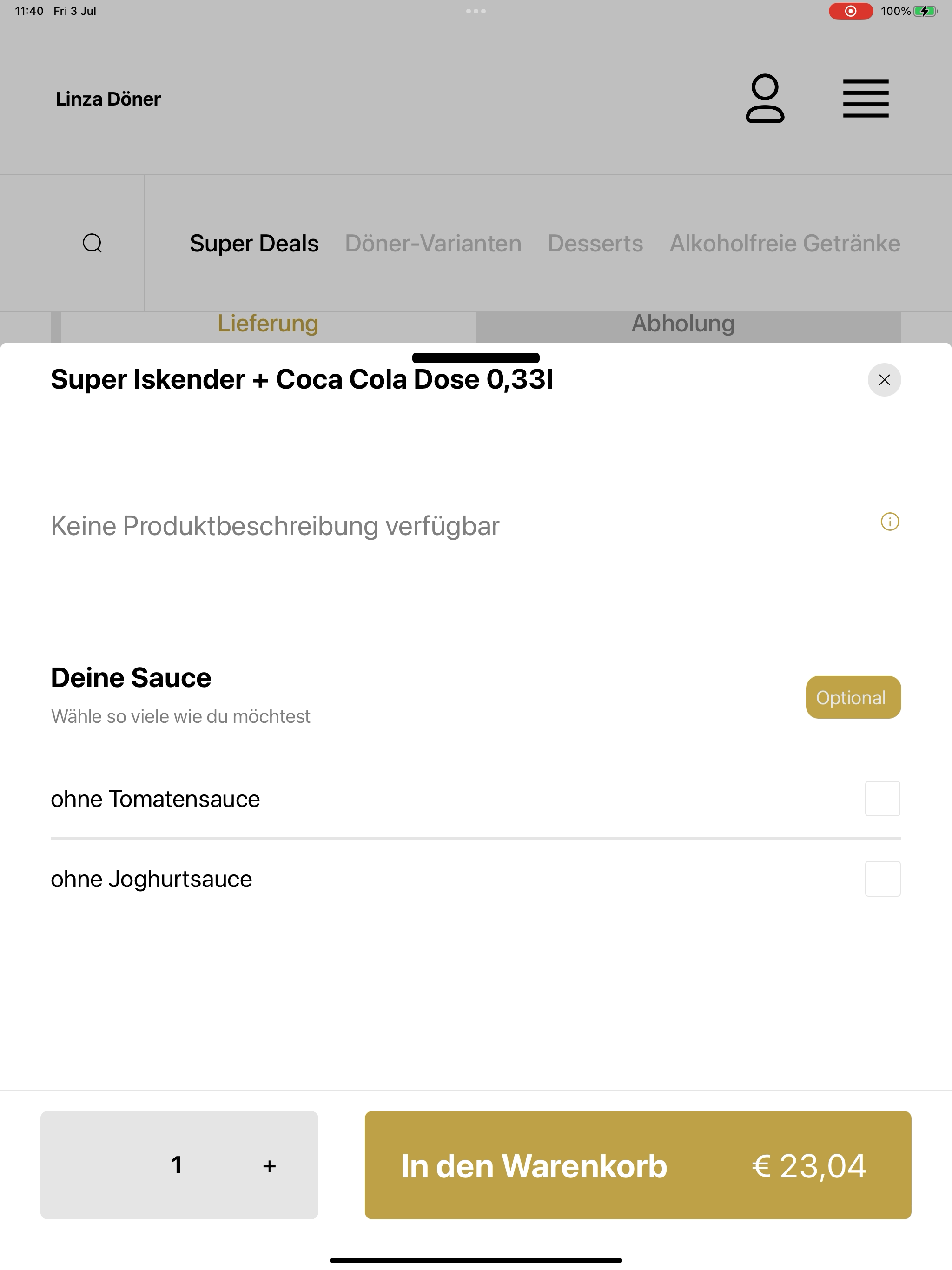 Linza Döner screenshot 16