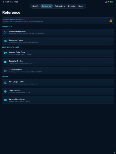 Ohmlattice: Bench Reference screenshot 2