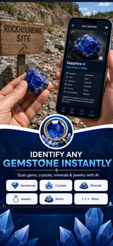 Gemstone identifier by Picture screenshot