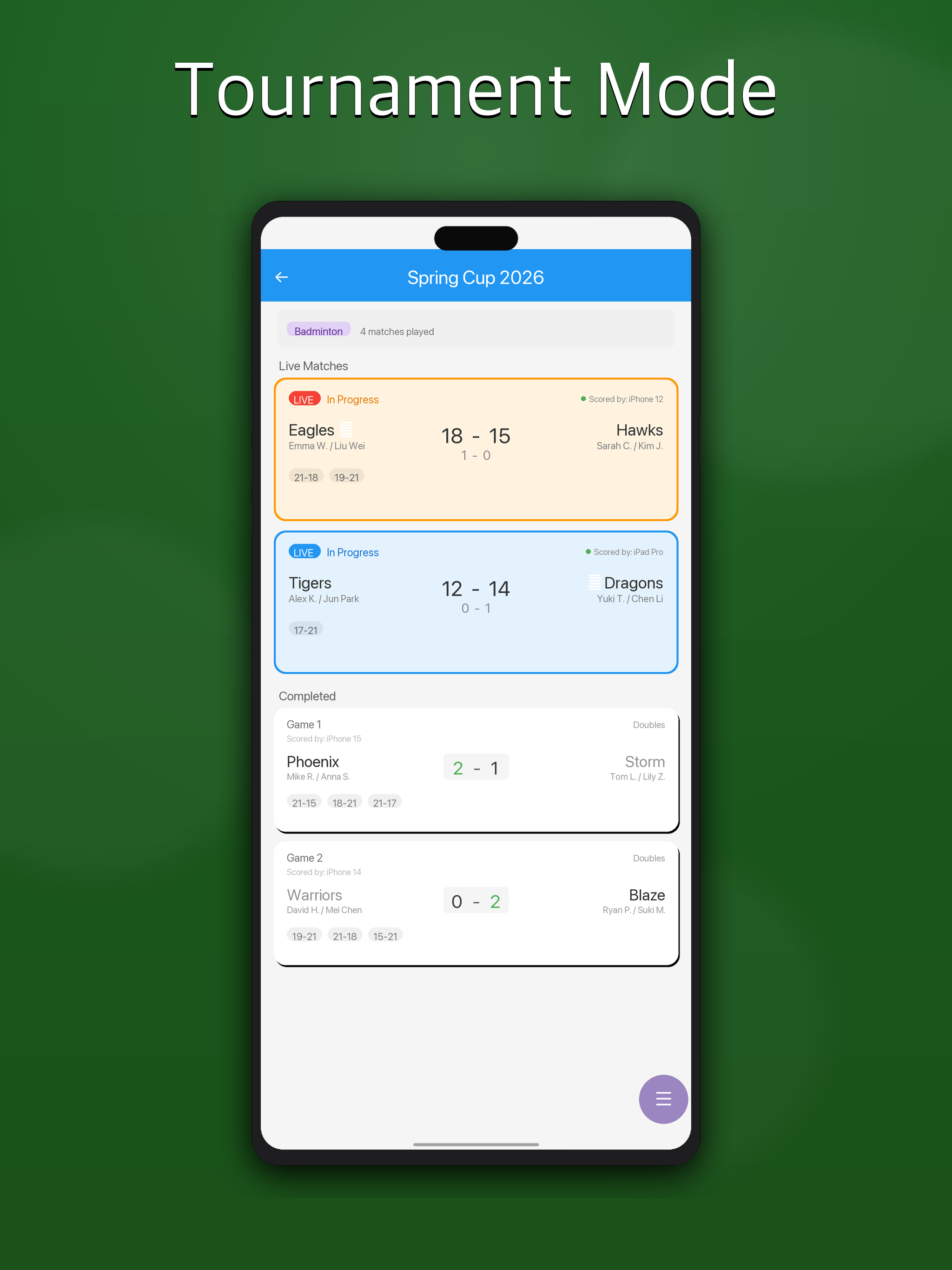SnookerPoints·Scoreboard