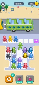 Bus Jam 3D Color Sort Games screenshot #1 for iPhone