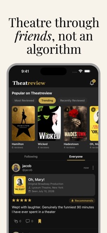 Theatreview: Theatre Tracker Screenshot 1 of 6