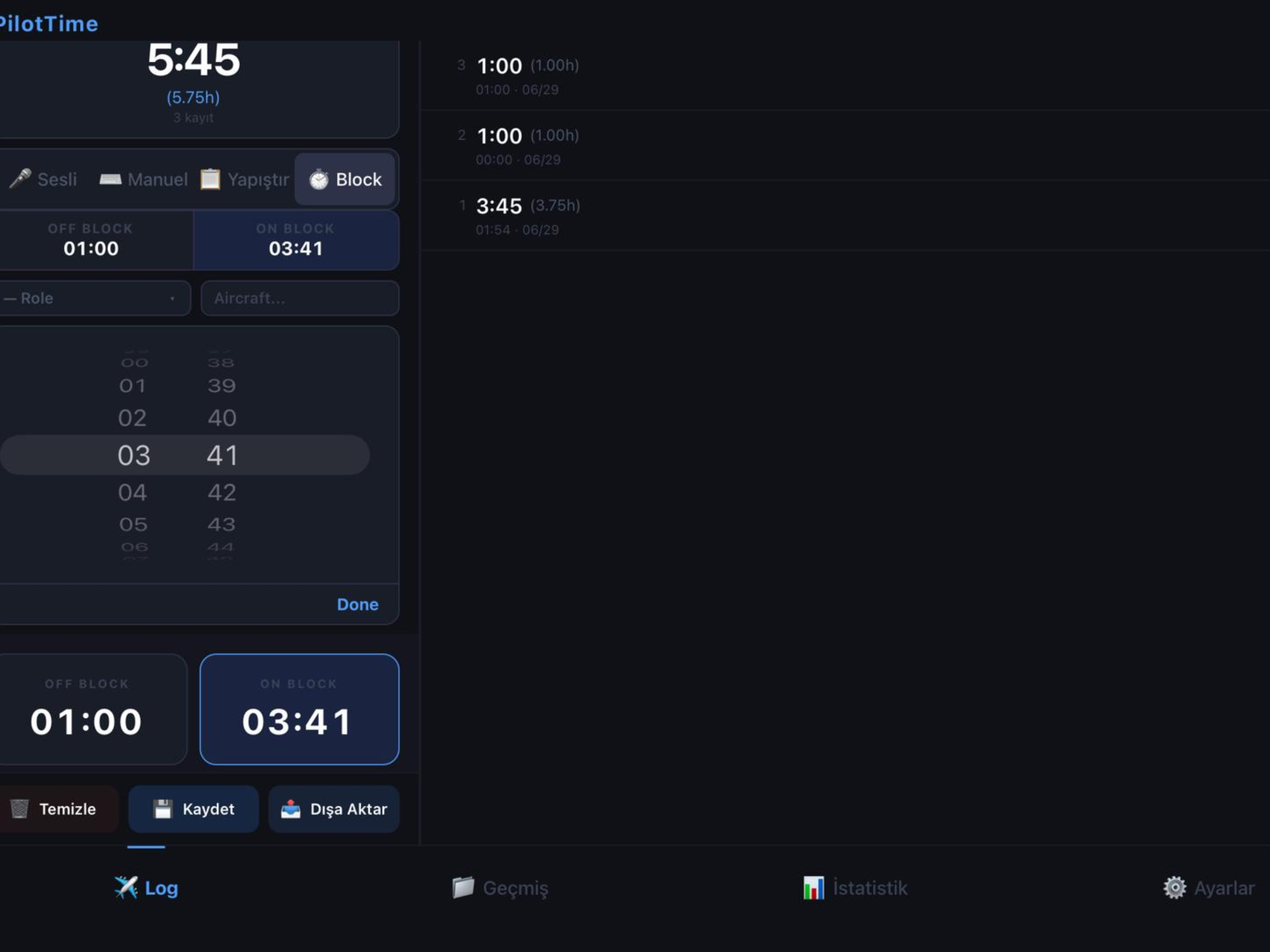 Pilot Time Calculator By Voice screenshot 9