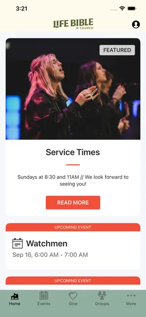 Life Bible Church screenshot 1