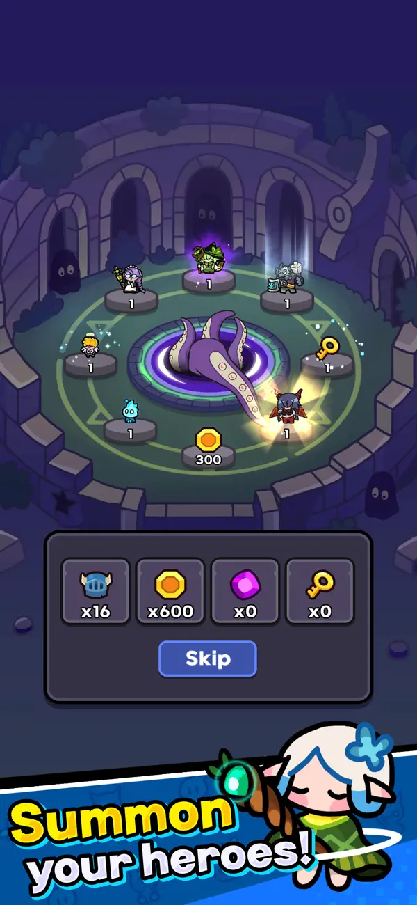 Hero Blasters: Defense Hack screenshot 1 - game app interface