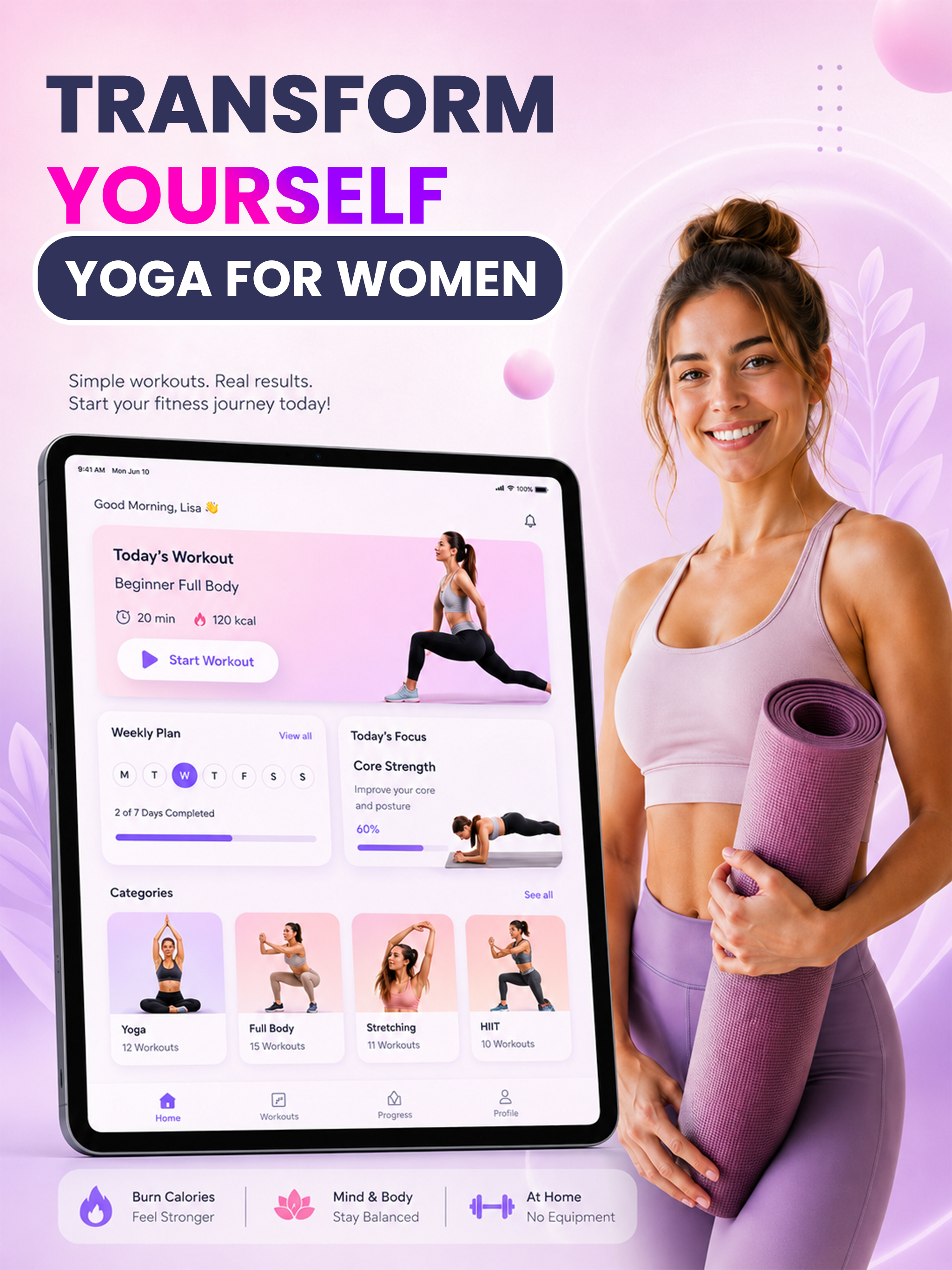 Yoga & Meditation For Women screenshot 9