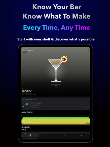 Cocktail.IQ – What Can I Make iPad screenshot
