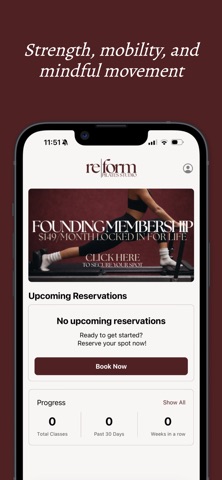 re|form Pilates Studio Screenshot 2 of 4
