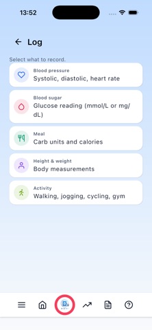 DiaDiary screenshot