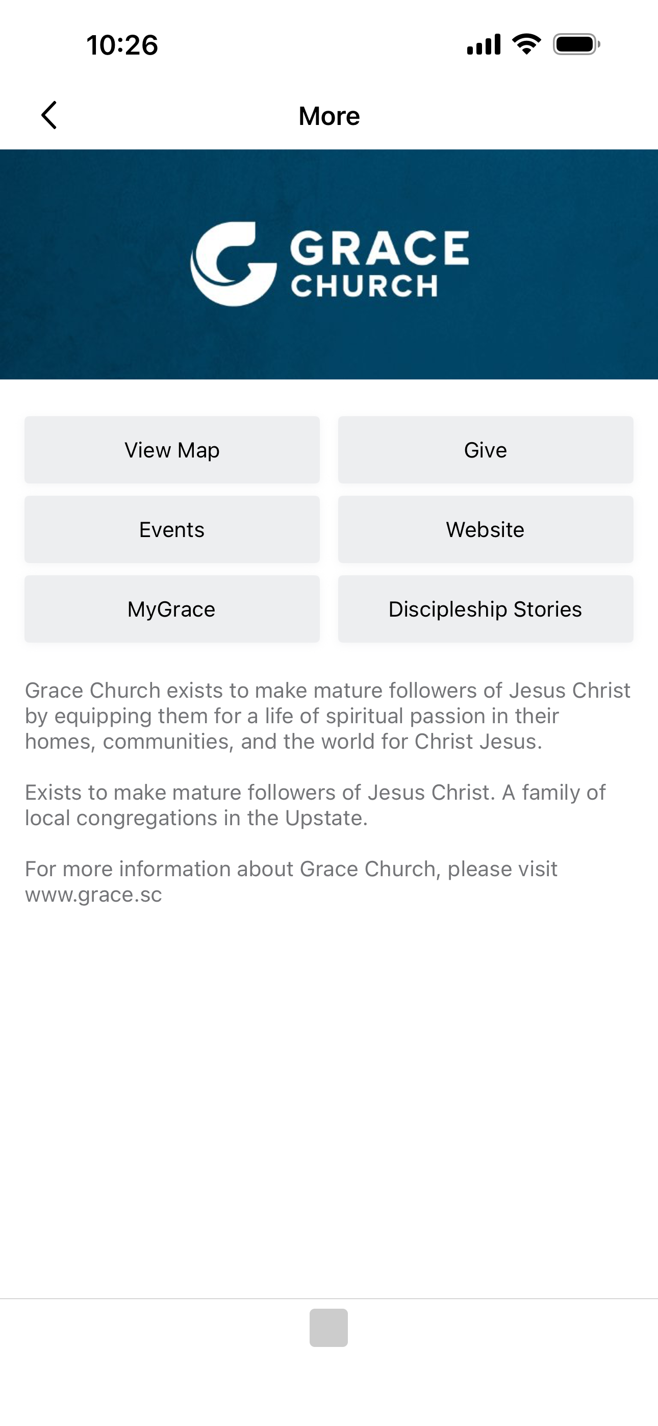 Grace Church (Greenville, SC) screenshot 5