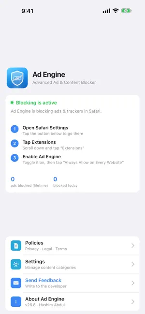 Ad-Engine screenshot 1