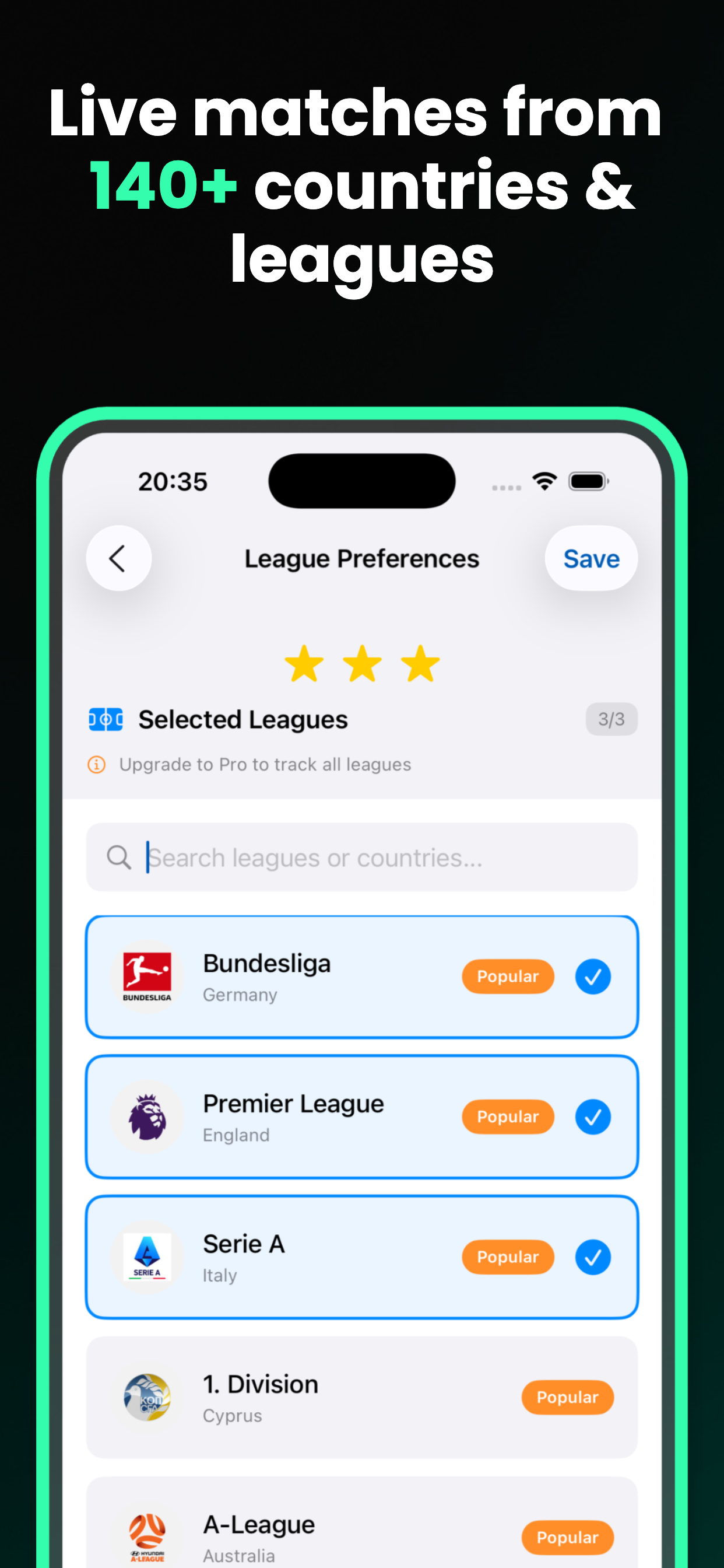 Soccer Match Filter screenshot 2