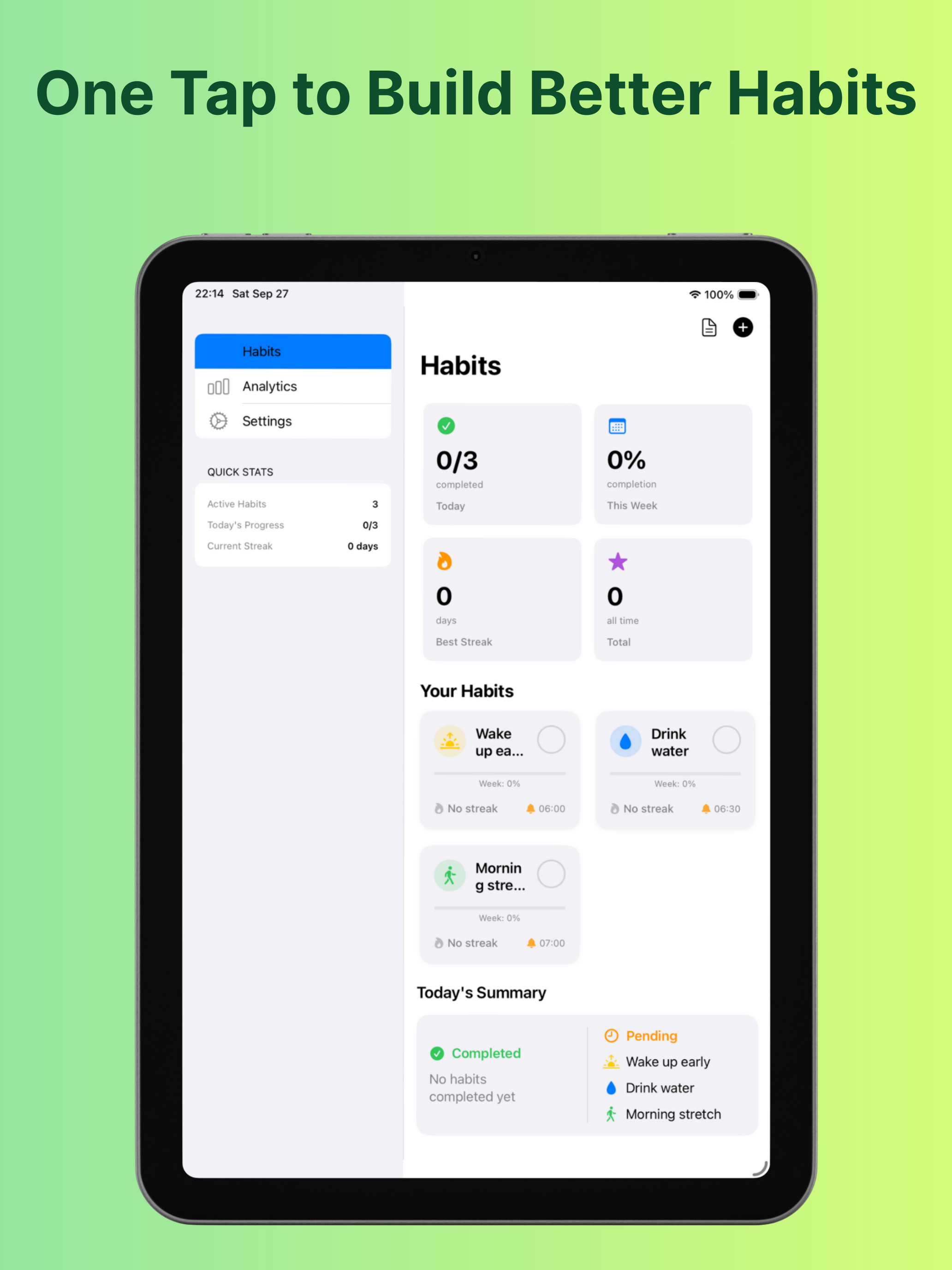 Habit Tracker - Stepwise screenshot 12